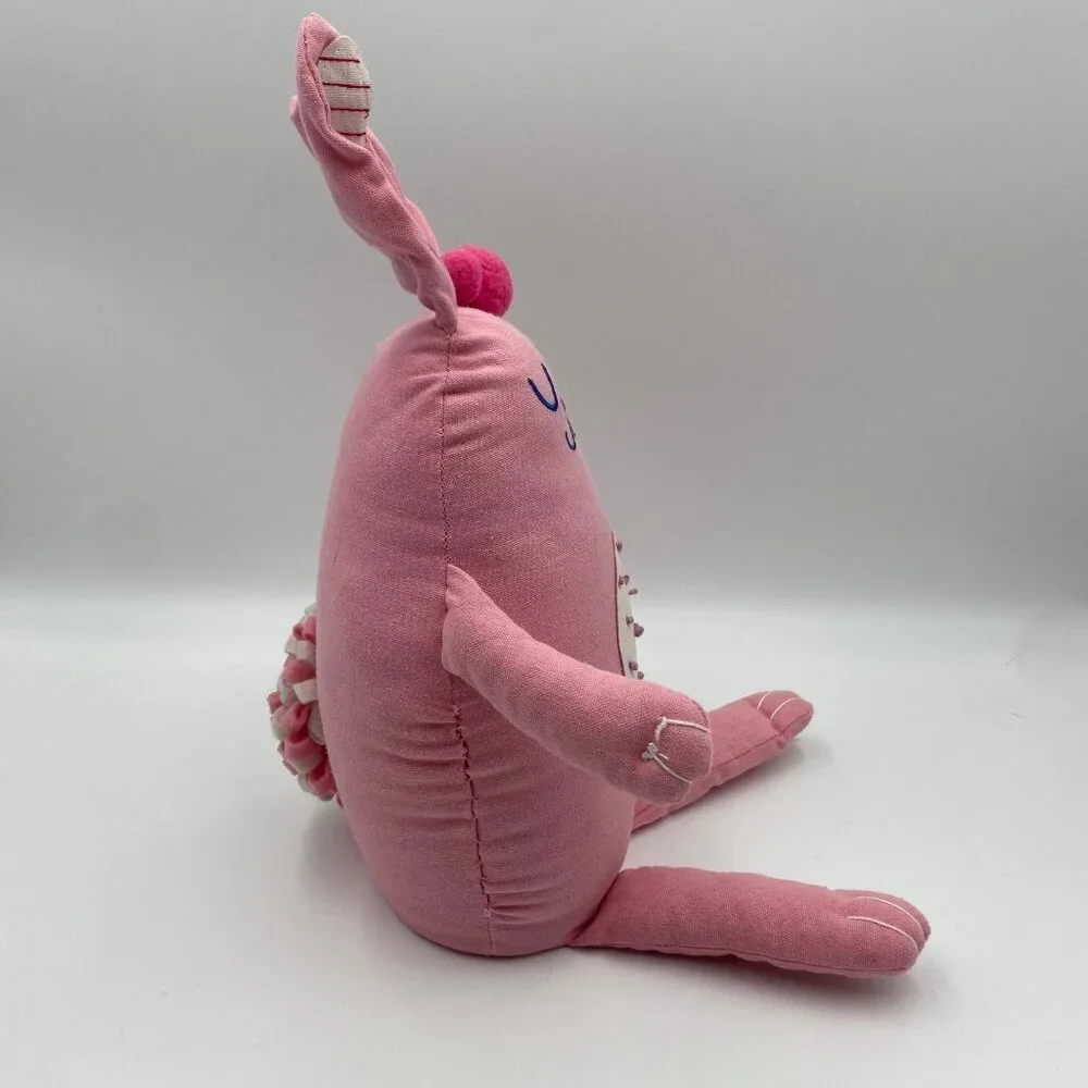 Target Pink Shelf Sitter Sitting Bunny Rabbit Plush Easter Holiday Decor 14